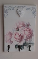Decoupaged Key Holder