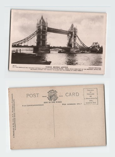 Postcard tower bridge - -,