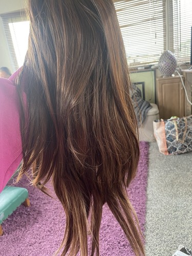 Beautiful long auburn - beautiful, brown