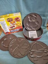 ZENKER Cake Selection Special Springform Round Cake Pan Non-stick & 4 Fun Tops 