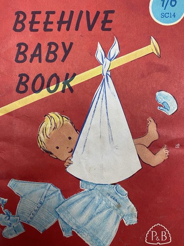 Beehive baby book knitting - beehive,