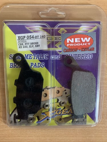 Rear carbon brake pads - carbon,