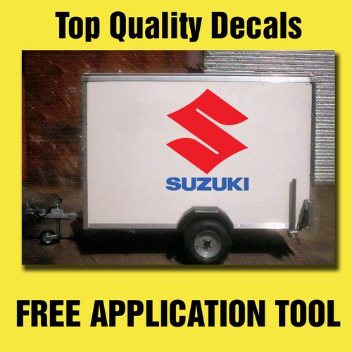 Large suzuki sticker decals - suzuki,