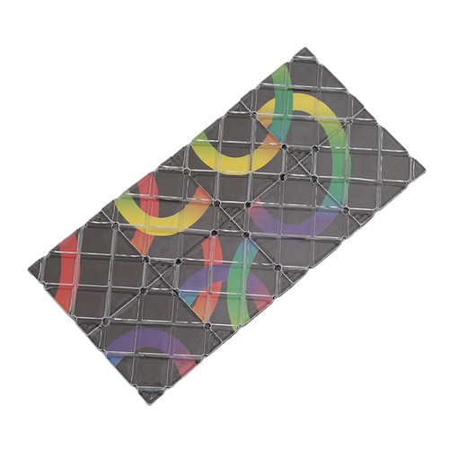 Panels folding puzzle cubes - folding,