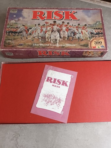 Risk board game vintage 1985 - board,