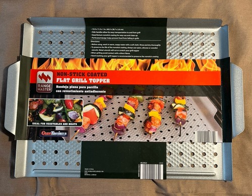 Grill topper flat pan - grill,
