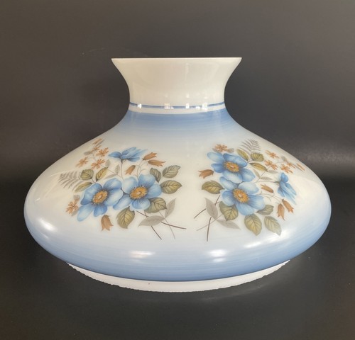 Vintage fitter blue floral - vintage, 10"