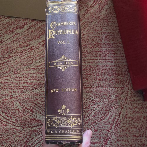 Chambers encyclopaedia - chambers, of