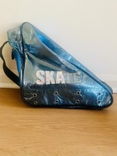 Skate Bag. Blue Metallic.