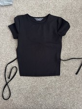 Primark Black Top. Xs With
