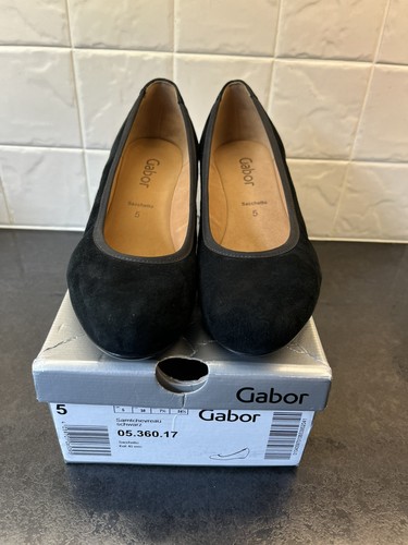 Gabor fantasy black - black, suede