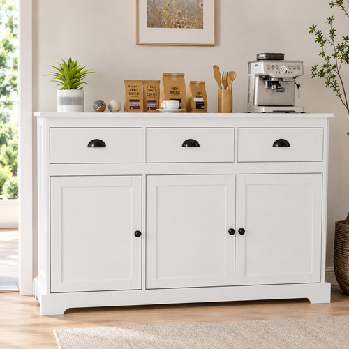 Sideboard cabinet white - sideboard, large