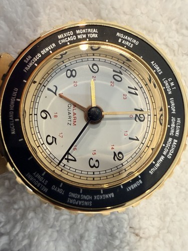 World time travel alarm - travel, clock