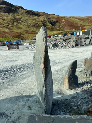 Slate garden standing stones - slate,