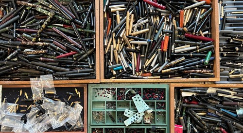 Fountain pen parts vintage - parts,