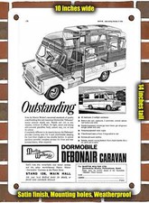 Metal Sign - 1964 Bedford Dormobile Debonair by Martin Walter - 10x14 Inches