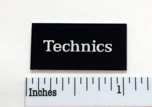 Technics turntable logo badge - turntable,