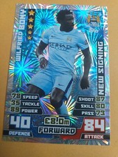 Match Attax Trading Card  14/15 2014/15  Wilfred Bony New Signing N4