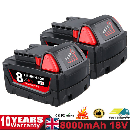 2pack for milwaukee - 2pack, m18