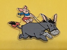 Fridge Magnet - Vintage Piglet and Eeyore, Winnie The Pooh Disney