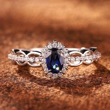 Certified Lab Grown Royal Blue