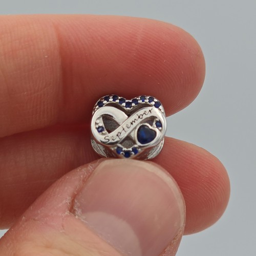 September birthstone charm - september,