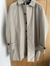 BNWOT Zara Men’s Beige Mac Size 44 (XL)