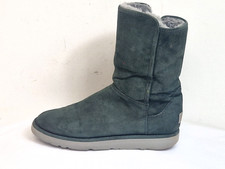 UGG Australia Abree Short II Ladies boots olive Green Zip UK 6.5 EU 39