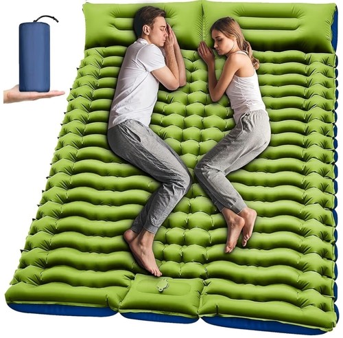 Self inflating mattress double - inflating,