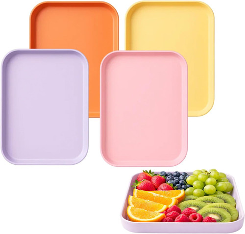 Pcs plastic serving - 4,