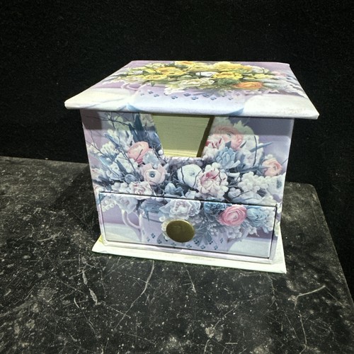Floral memo cube ref gc5 - floral,