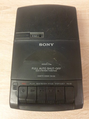Sony tcm 939 portable cassette - sony, tcm-939