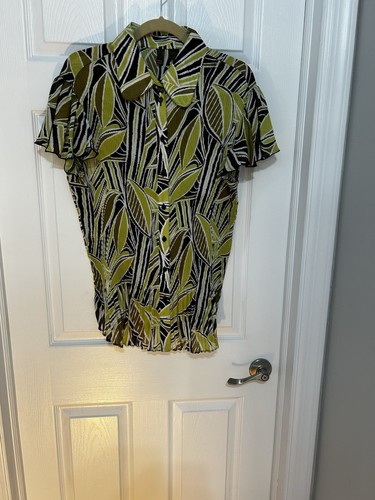 New brown lime - brown, ruffle