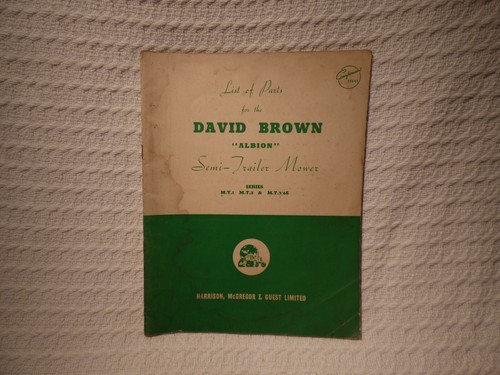 Vintage david brown albion - david,