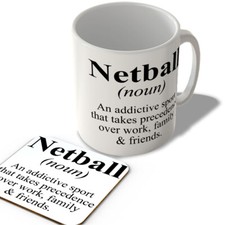 Netball Definition - Mug and Coaster Set
