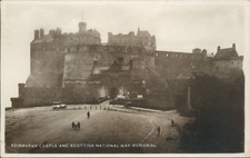 Real photo Edinburgh castle