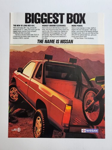 Vintage 1986 nissan long - nissan, xe