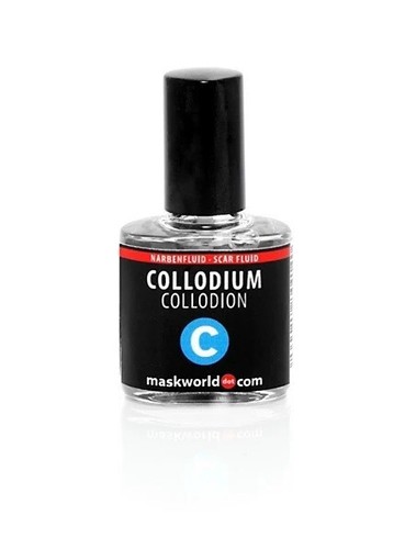 Rigid collodion scar - scar, fluid
