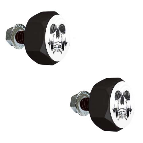 Black hex billet frame tag - billet,