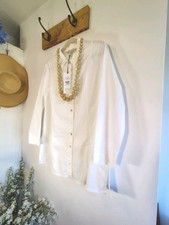 Sahara White Cotton Shirt Size