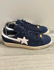 Adidas X Bape Campus 80s 30th Anniversary Navy Blue Trainers Size UK 7