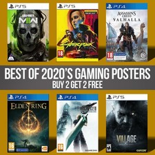 Best 2020s Video Game Posters