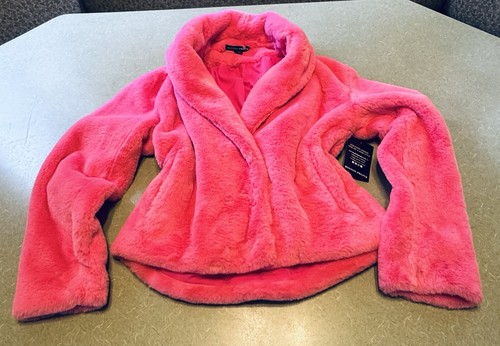 Boston proper faux fur jacket - boston,