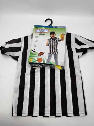 Boys black white striped - white,
