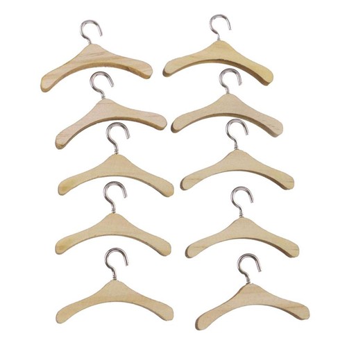 10pcs doll clothes - clothes, hangers