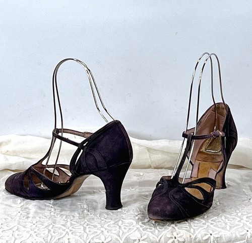 Vintage 20s strap - vintage, t-strap