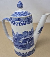 Spode Blue Italian Coffee Pot