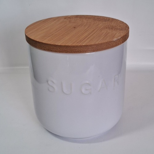 Dunelm white stoneware sugar - dunelm,