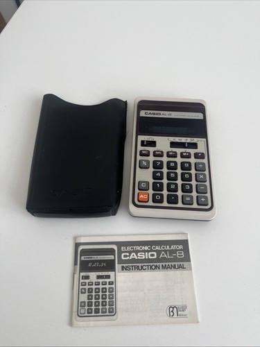 Vintage casio electronic - al-8,