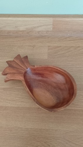 Vintage wooden pineapple - vintage,